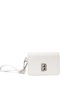 Brandon Blackwood Wallets>Accordion Card Case White Leather