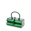 Brandon Blackwood Top Handle Bags>Acrylic Duplex Purse Green Marble