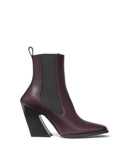Brandon Blackwood Boots>Ani Boot Burgundy Leather