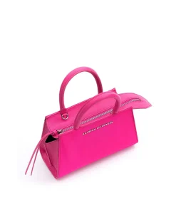 Brandon Blackwood Crossbody Bags>Arlen Bag Hot Pink Nylon