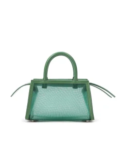 Brandon Blackwood Crossbody Bags>Arlen Bag Green Mesh