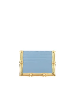 Brandon Blackwood Cardholders>Bamboo B Card Holder Baby Blue