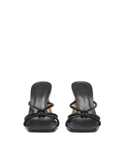 Brandon Blackwood Sandals>Bamboo B Heel Sandal Black