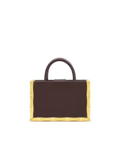 Brandon Blackwood Crossbody Bags>Bamboo B Tote Brown