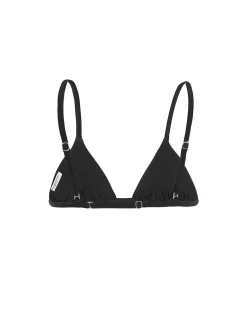 Brandon Blackwood Tops>Bikini Swim Top Black
