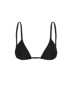 Brandon Blackwood Tops>Bikini Swim Top Black