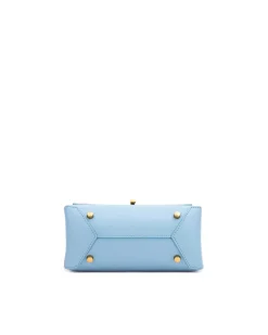 Brandon Blackwood Crossbody Bags>Bowen Bag Blue Leather