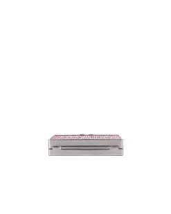 Brandon Blackwood Wallets>Crystal Card Case Rose Crystal