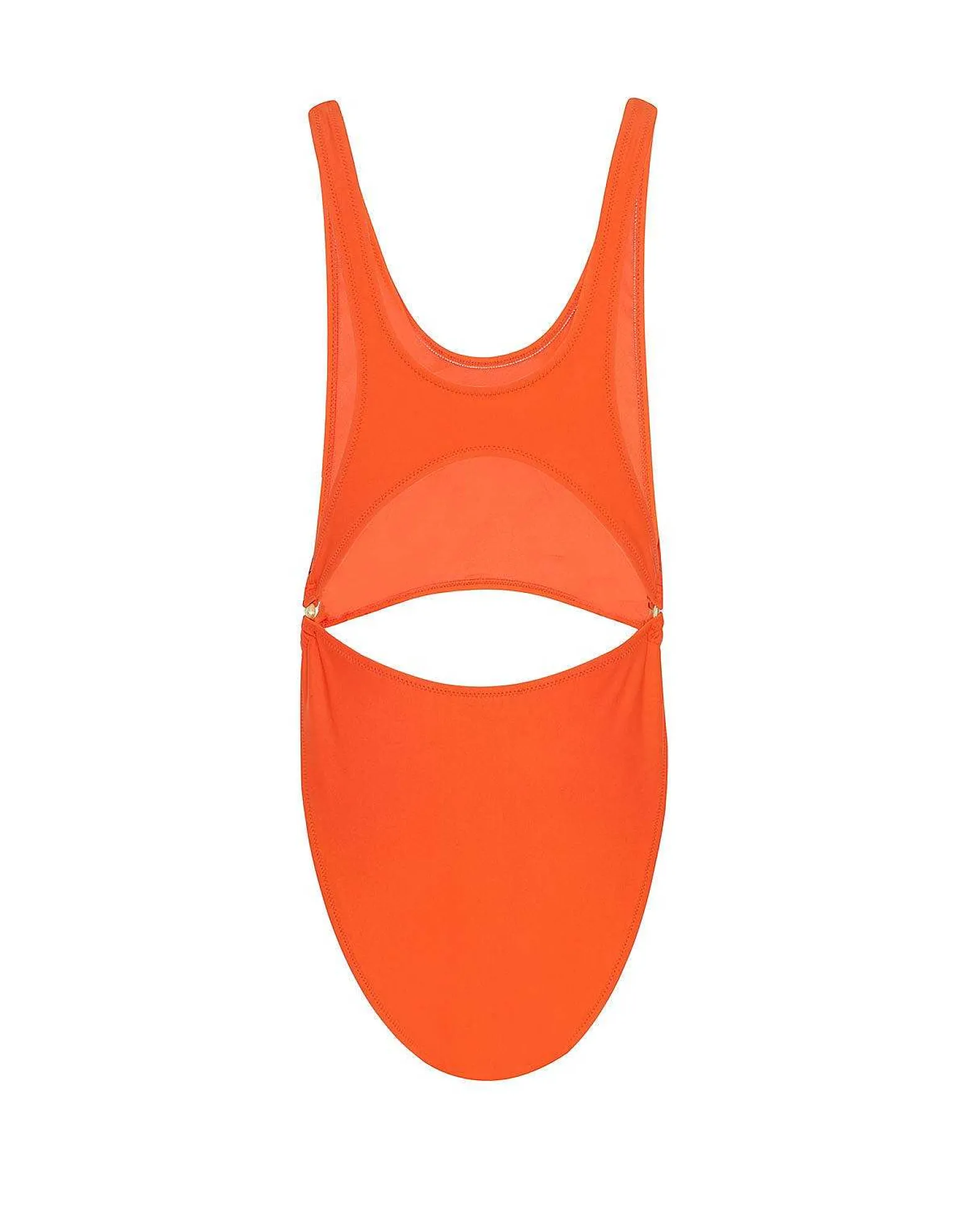 Brandon Blackwood One-Piece>Cutout One-Piece Swimsuit Orange