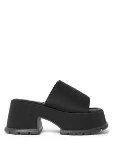 Brandon Blackwood Platforms>Dai Platform Sandal Black