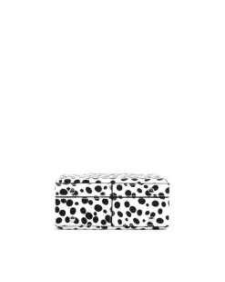 Brandon Blackwood Top Handle Bags>Kendrick Trunk Dalmatian Ponyhair