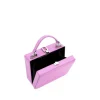 Brandon Blackwood Top Handle Bags>Kendrick Trunk Light Purple Leather W/Silver Hardware