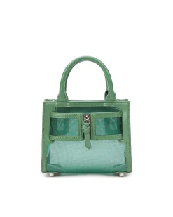 Brandon Blackwood Crossbody Bags>Kuei Bag Green Mesh