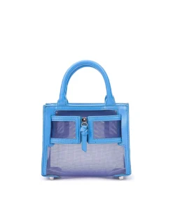 Brandon Blackwood Crossbody Bags>Kuei Bag Blue Mesh