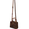 Brandon Blackwood Top Handle Bags>Kuei Bag Leopard Ponyhair