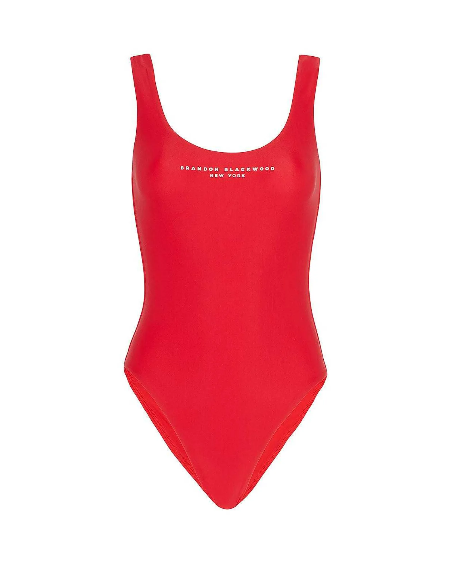 Brandon Blackwood One-Piece>Logo One-Piece Swimsuit Red/Candy Pink Logo