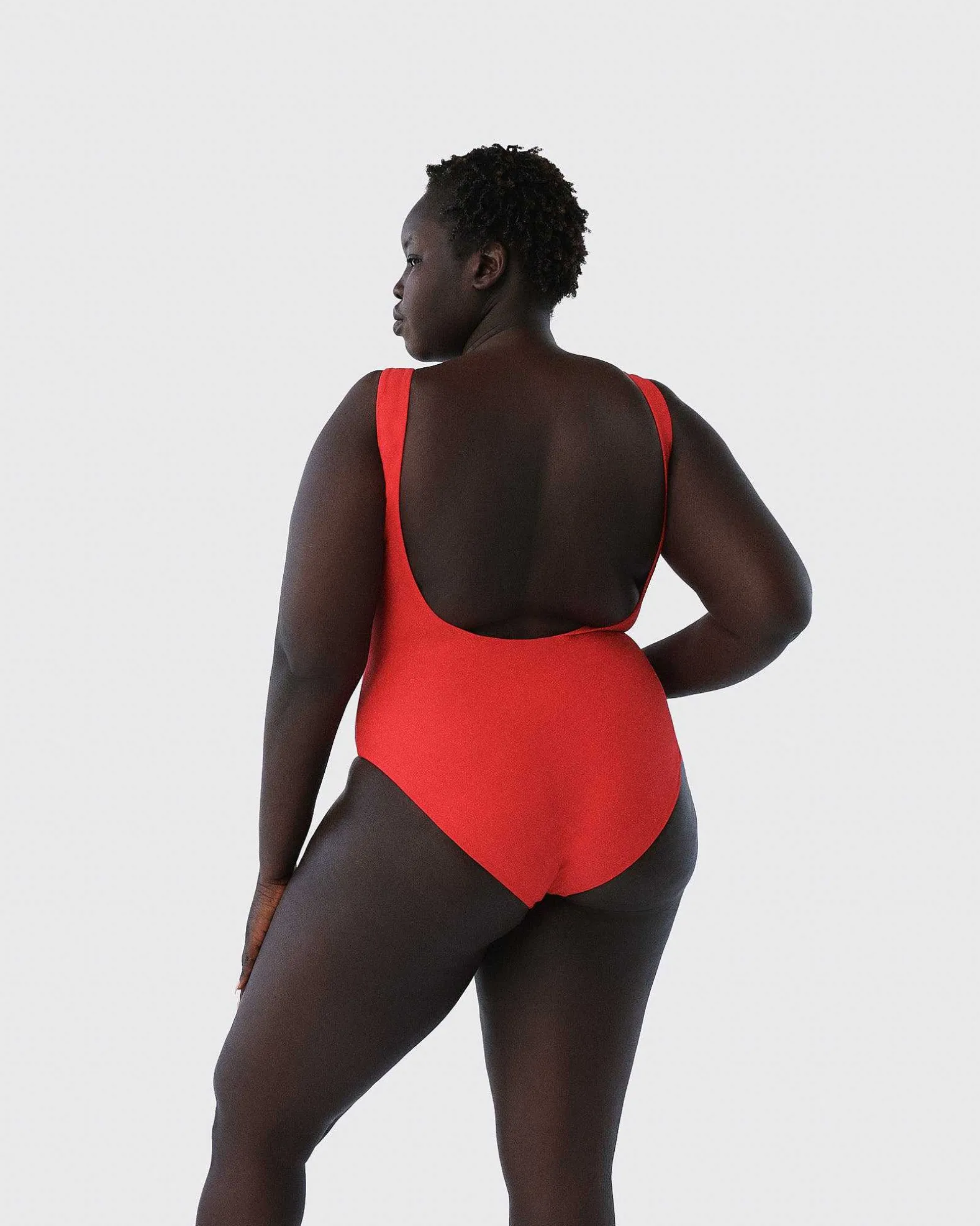 Brandon Blackwood One-Piece>Logo One-Piece Swimsuit Red/Candy Pink Logo