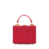 Brandon Blackwood Crossbody Bags>Mini Kendrick Trunk Siam Mini Crystals