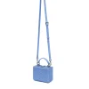 Brandon Blackwood Crossbody Bags>Mini Kendrick Trunk Light Sapphire Mini Crystals
