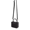 Brandon Blackwood Top Handle Bags>Mini Kendrick Trunk Black Satin