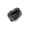 Brandon Blackwood Top Handle Bags>Mini Valentina Black Leather W/Brass Hardware