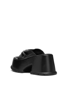 Brandon Blackwood Platforms>Montego Platform Sandal Black