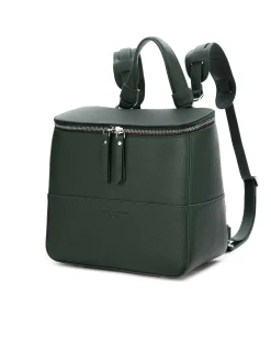 Brandon Blackwood Backpacks>Portmore Backpack Green Leather