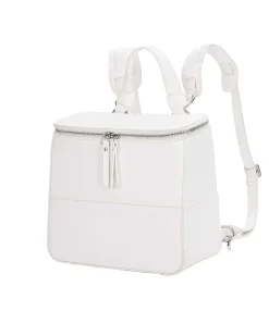 Brandon Blackwood Backpacks>Portmore Backpack White Leather