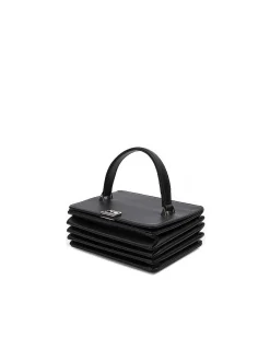 Brandon Blackwood Top Handle Bags>Shinno Bag Black