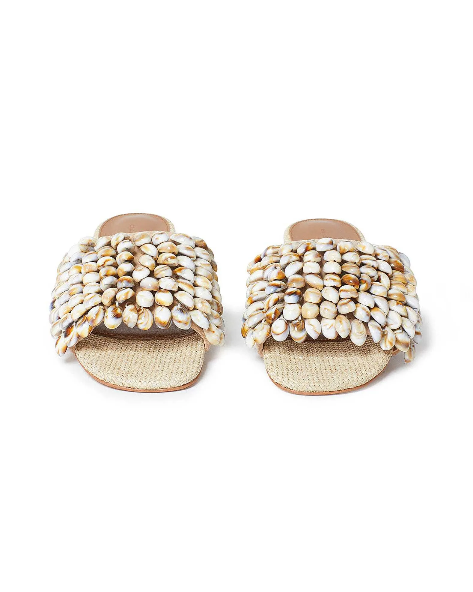 Brandon Blackwood Sandals>Sisal Flat Tan