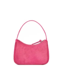 Brandon Blackwood Shoulder Bags>Syl Bag Pink Ponyhair