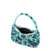 Brandon Blackwood Shoulder Bags>Syl Bag Blue Beaded Bandana