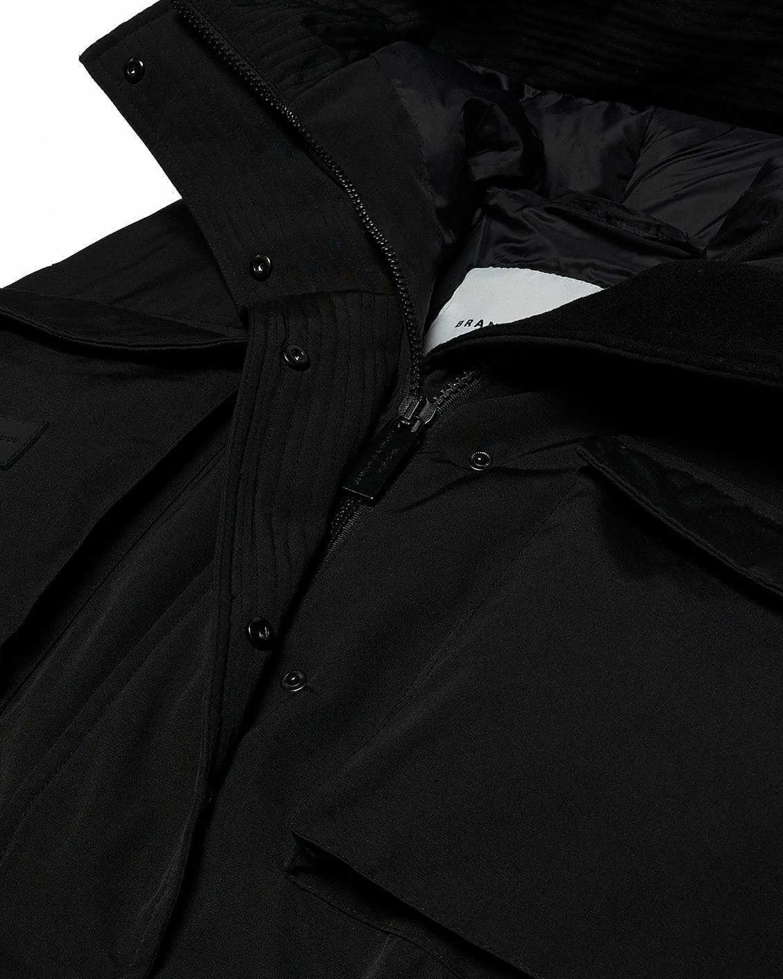 Brandon Blackwood Outerwear>The Best Winter Coat Black Nylon