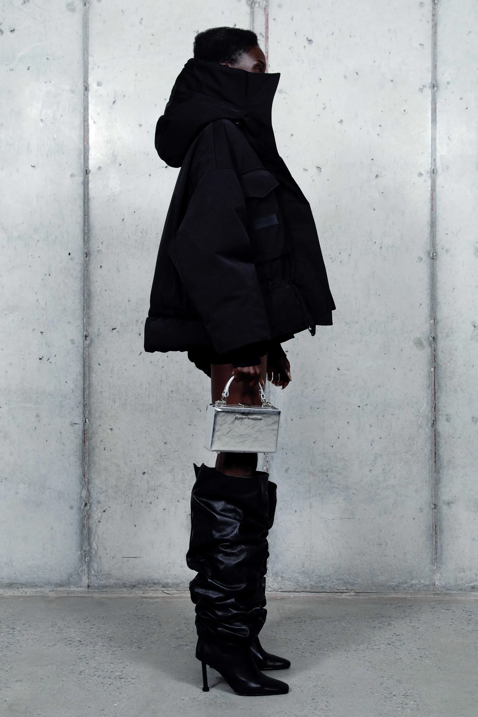 Brandon Blackwood Outerwear>The Best Winter Coat Black Nylon