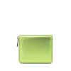 Brandon Blackwood Wallets>Tristan Wallet Metallic Green Leather