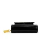 Brandon Blackwood Wallets>Wooster Wallet Black Oil Leather