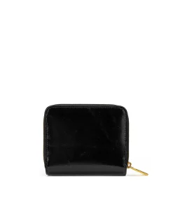Brandon Blackwood Wallets>Wooster Wallet Black Oil Leather