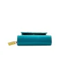 Brandon Blackwood Wallets>Wooster Wallet Blue Oil Leather